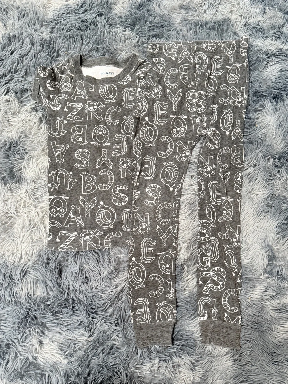 Boys 4T 100% cotton coord-set matching set pajama sleepwear / play casual